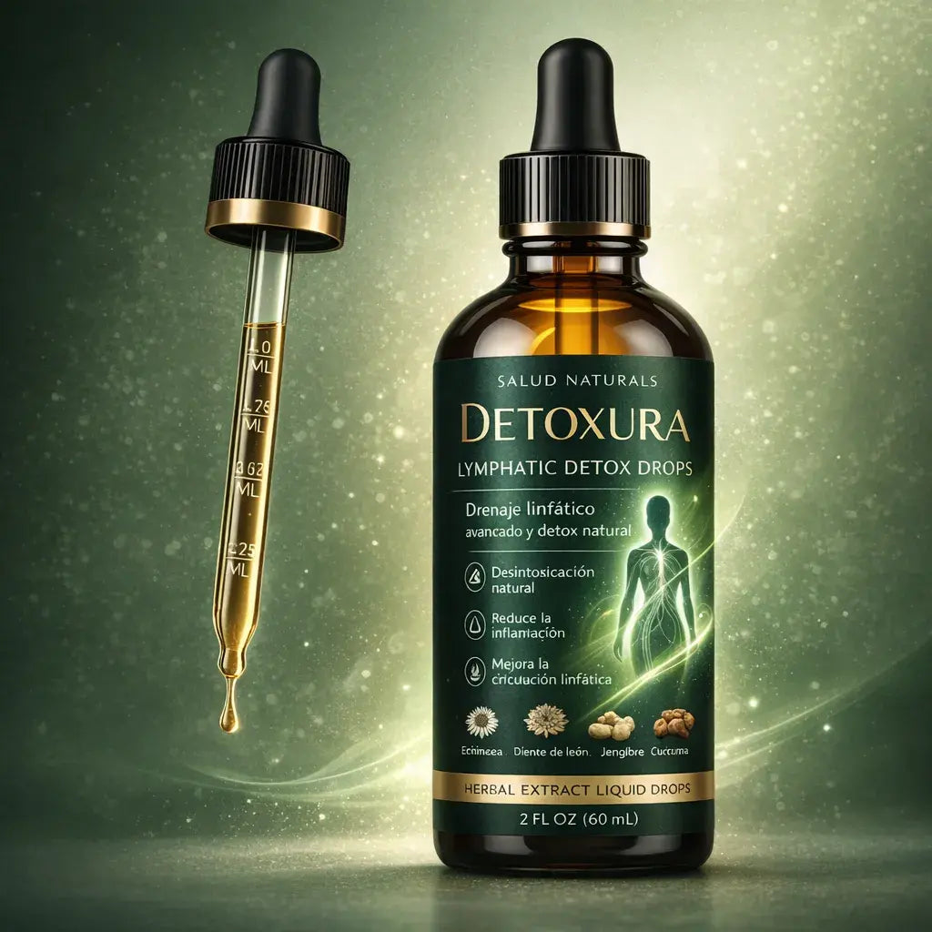 Salud Naturals | Gotas herbales de drenaje linfático 21 en 1