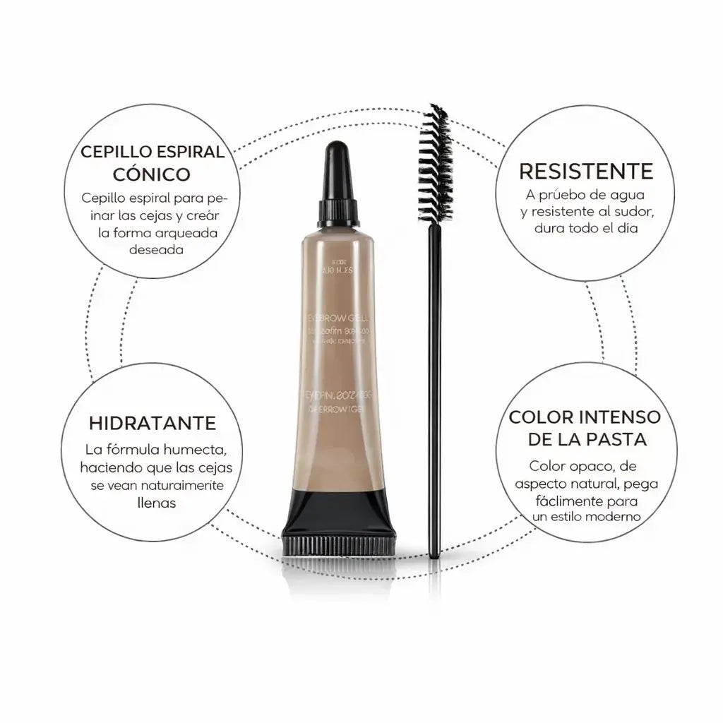 Gel de tinte para cejas de larga duración, Resistente al agua| Paga 1 y Recibe 2 🎁
