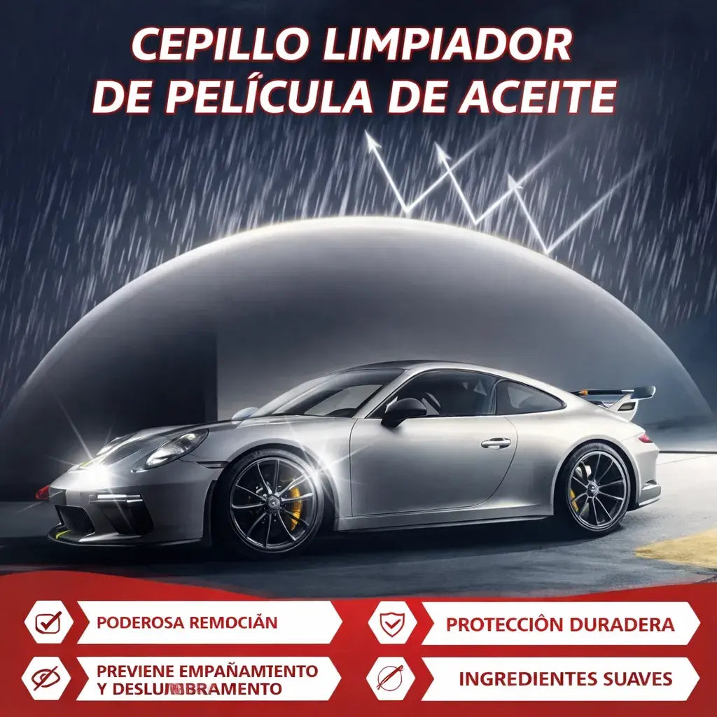 Nuevo limpiador de película de aceite para vidrio | Devuelve el brillo y claridad a tu carro ✨