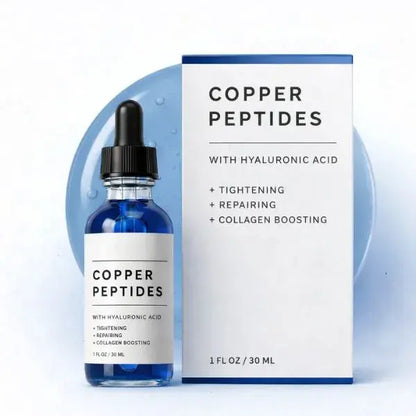 GHK-Cu Serum de Peptidos de Cobre con Acido Hialuronico